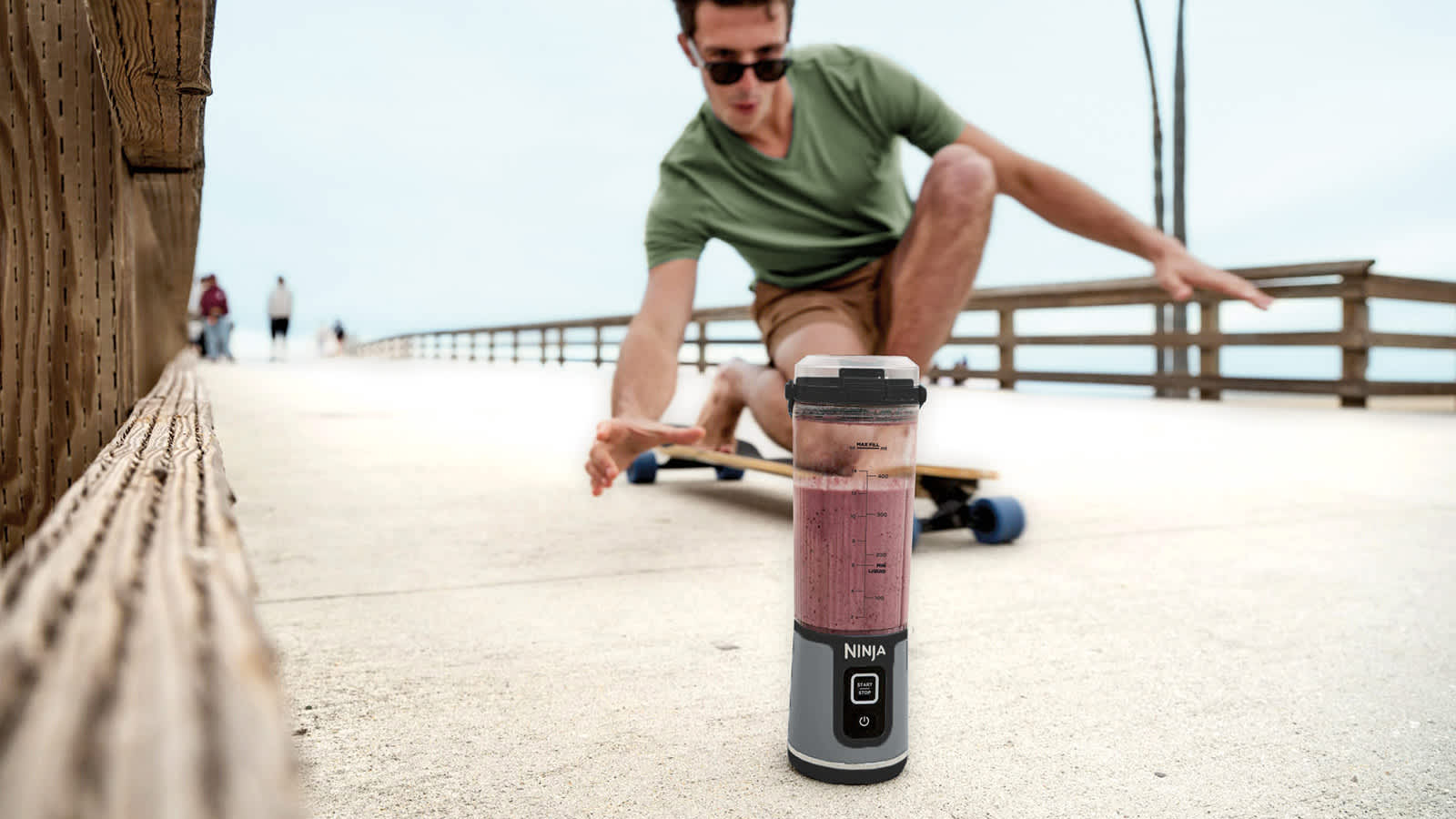 Ninja Blast Cordless Portable Blender – Purple BC151UKPR